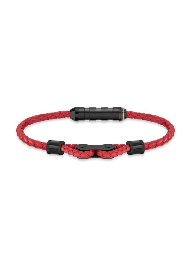 دوكاتي كورس Ducati Dinamica Red Bracelet For Men - DTAGB2137213