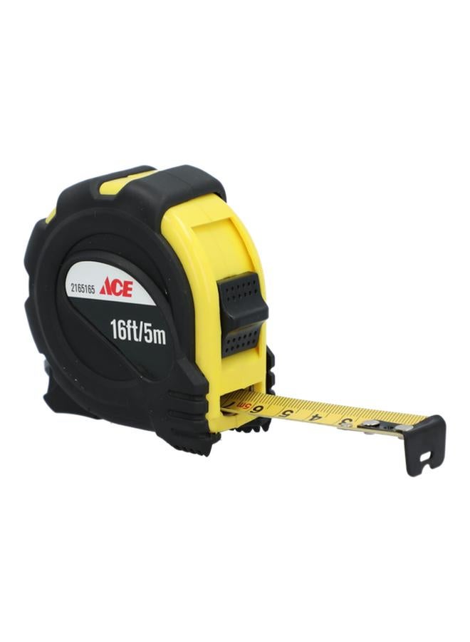 ACE Tape Measure Black and Yellow 3/4inch x 16ft  - Image 2