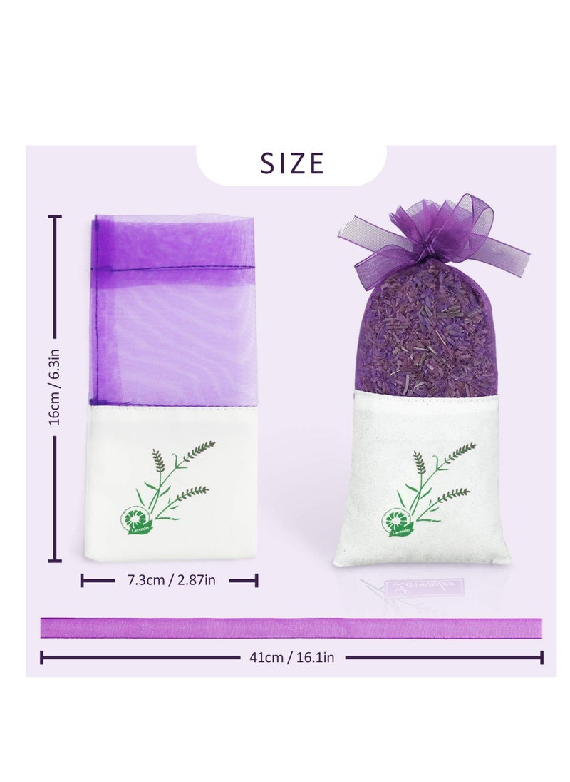 20pcs Empty Organza Gauze Lavender Cotton Sachet Bags for Gifts, Jewelry, and Watches - Perfect for Festivals and Special Occasions.  - Image 2