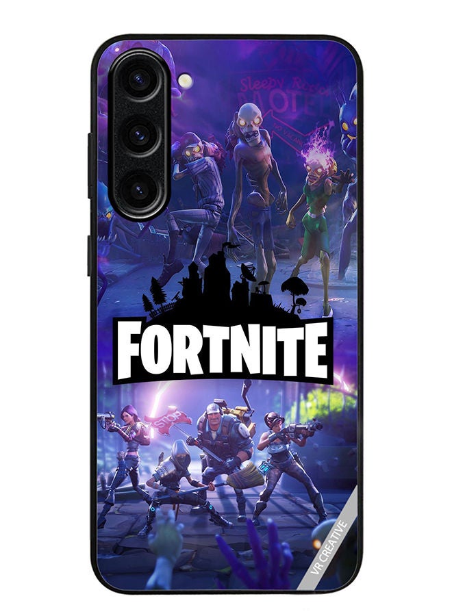 VR CREATIVE Protective Case Cover For Samsung Galaxy S23 Fortnite Design Multicolour - Image 1