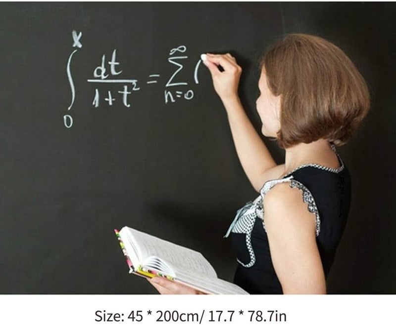 BPA Portable Black Sticker Magnetic Chalkboard Contact Paper - Image 2