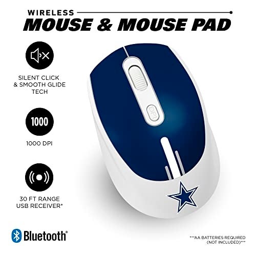 SOAR NFL Wireless Mouse and Mouse Pad, Pittsburgh Steelers - Image 5