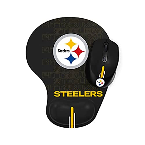 SOAR NFL Wireless Mouse and Mouse Pad, Pittsburgh Steelers - Image 2