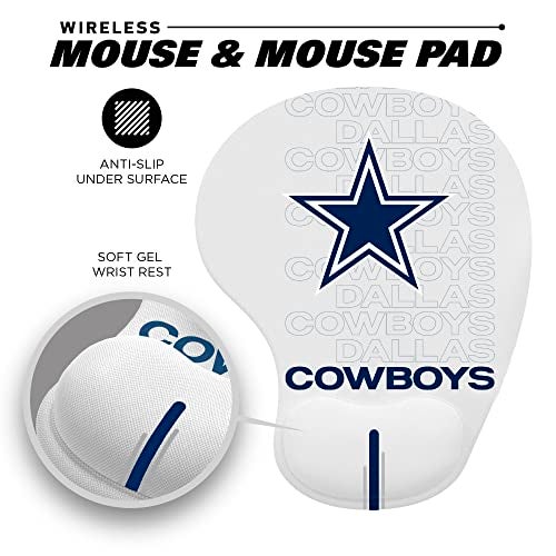 SOAR NFL Wireless Mouse and Mouse Pad, Pittsburgh Steelers - Image 4
