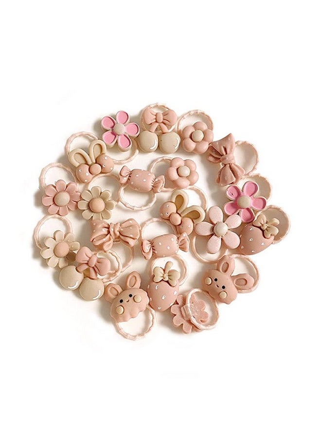 Shining Diva Fashion - Shining Diva Fashion 20 pcs Combo Elastic Hair Bands Ties Accessories for Kids Baby Girls Women (14648hb) - Image 1