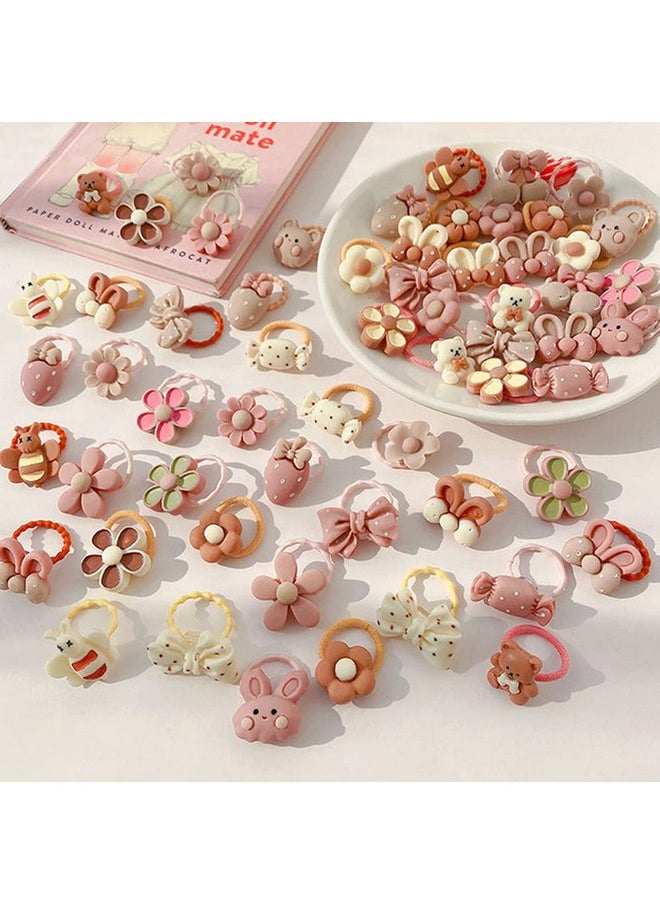 Shining Diva Fashion - Shining Diva Fashion 20 pcs Combo Elastic Hair Bands Ties Accessories for Kids Baby Girls Women (14648hb) - Image 1