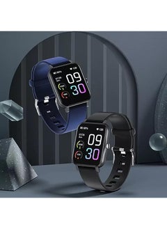 PROMASS Stylish Smart Watch for Girls Boys Kids Teens Men Women with Blood Pressure Monitor Fitness Tracker Call and Message Notification (Gray)  - Image 3