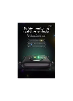 PROMASS Stylish Smart Watch for Girls Boys Kids Teens Men Women with Blood Pressure Monitor Fitness Tracker Call and Message Notification (Gray)  - Image 4