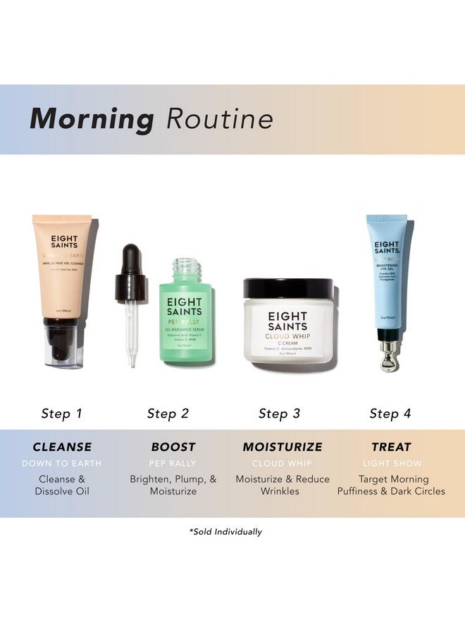 Eight Saints Skincare Pure Hyaluronic Acid Serum For Face Plumping Natural And Organic Vitamin C Face Serum With Vitamin E For Fine Lines Reduces Wrinkles Firming Hydrating Antiaging 1 Oz - Image 5