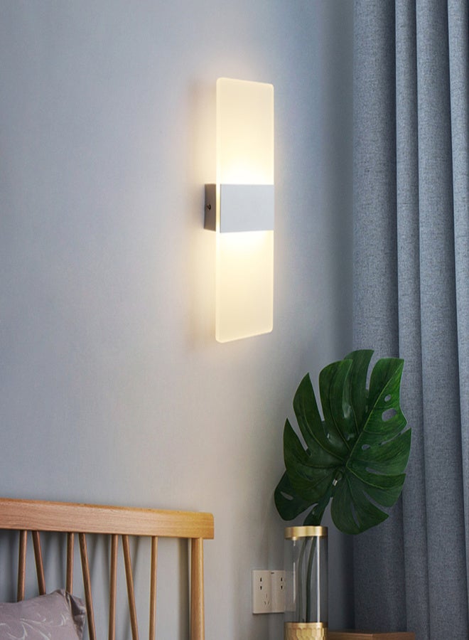 مصباح جداري LED بقوة 4 واط، يعمل بجهد 110-265 فولت، بثلاثة ألوان متغيرة درجة الحرارة، مناسب للممرات وخزائن الملابس وخزائن الملابس - Image 2