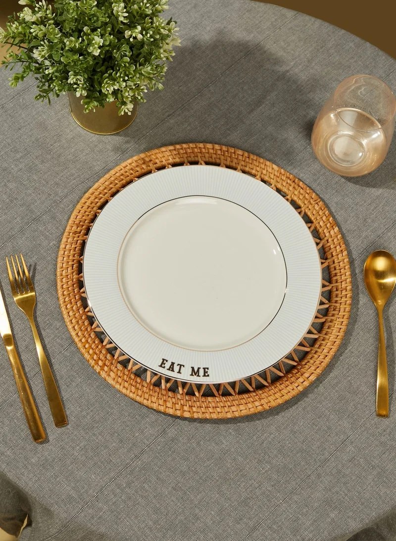 Ayra Rattan Braided Placemat