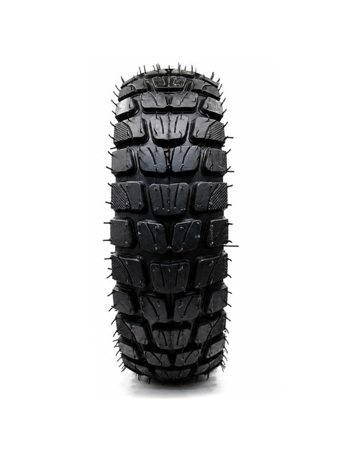 Fukukawa 255x80 Off-Road Pneumatic Electric Scooter Tire | Heavy Duty Replacement Tyre | Deep Tread High Grip | Wear Resistant Rubber | Front & Rear Wheel Compatible | Black - Image 4