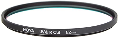 Hoya UV-IR Cut Screw-in Camera Lens Filter – 82mm Filter Blocks UV Below 390nm & IR Above 700nm – Multi-Coated Optical Glass & Slim Frame for Digital and Film Cameras - Image 1