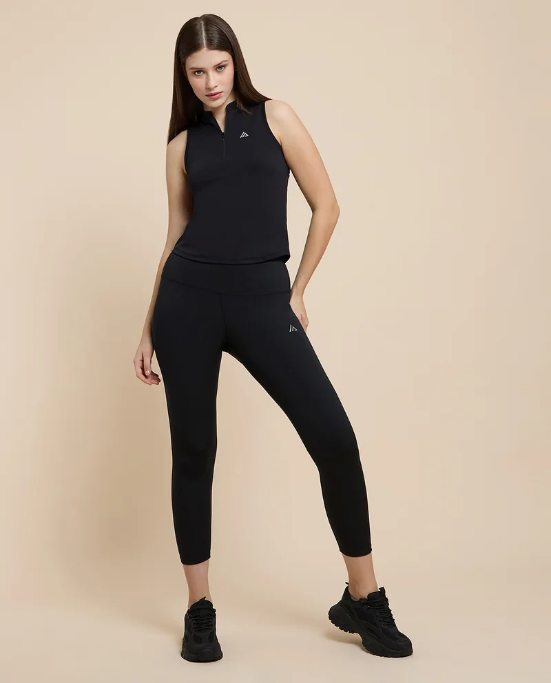 R&b  Logo Detail Sleeveless Active Top for Women | Best Price UAE