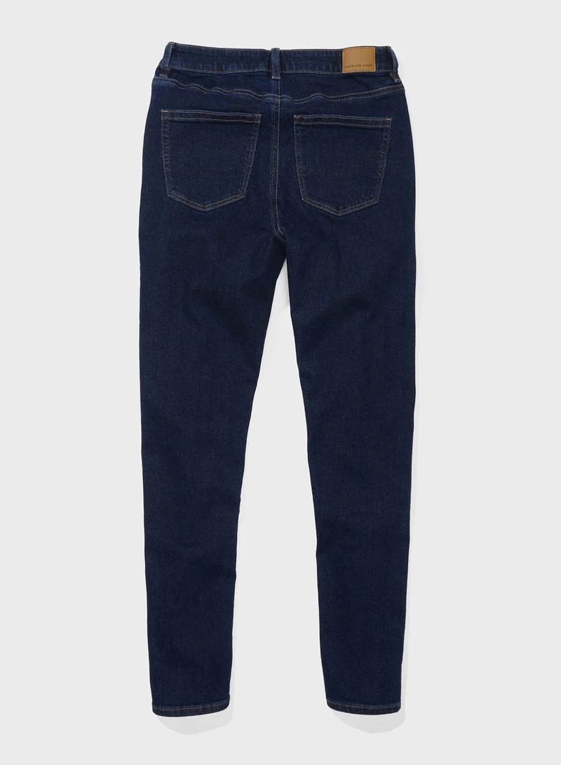امريكان ايجل High Waist Mom Jeans
