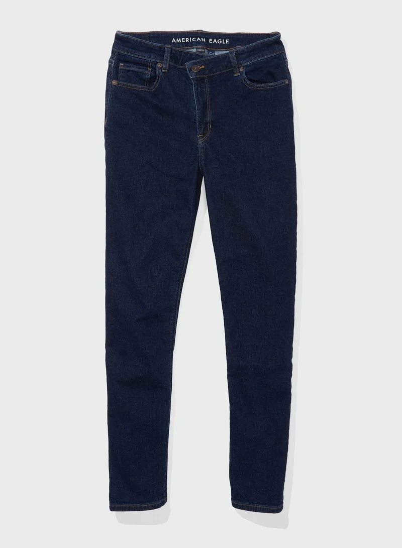 امريكان ايجل High Waist Mom Jeans