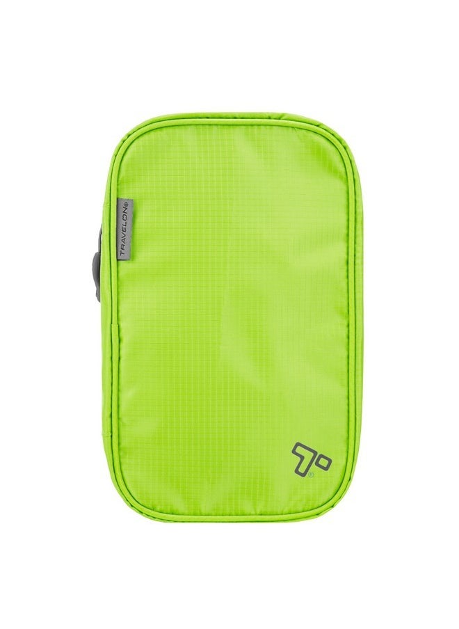 Travelon Compact Hanging Toiletry Kit, Lime, One Size  - Image 1
