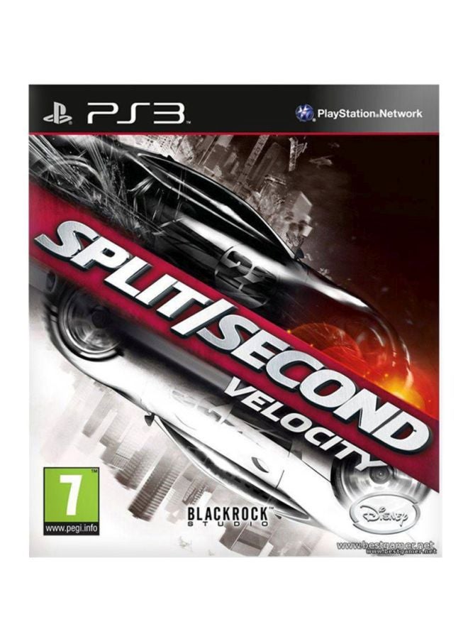 Disney Split And Second Velocity (Intl Version) - Racing - playstation_3_ps3 - Image 1