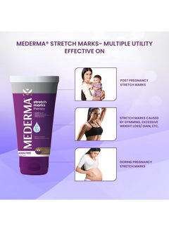 Mederma Stretch Marks Therapy | Stretch Mark Cream For Women & Men | Anti Stretch Mark Cream During & After Pregnancy (50G)  - Image 1