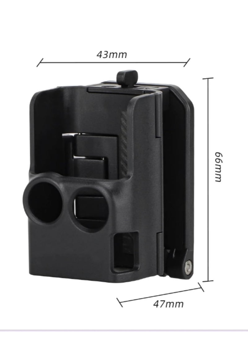 Generic 1pcsMagnetic Mount for DJI Osmo Pocket 3 Strong Magnetic Clip Holder Adjustable Stand for Cycling, Vlogging, Tabletop Use Lightweight, Portable Camera Accessory  - Image 2