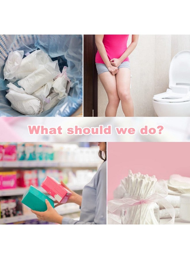 Hipruict Disposable Sanitary Bags，300 Pcs Purple Sanitary Napkin Disposal Bags, Self-Sealing Seals, Women Sanitary Disposal Bags, Privacy Protection, Disposal Sanitary Napkins, Tampons - Image 2