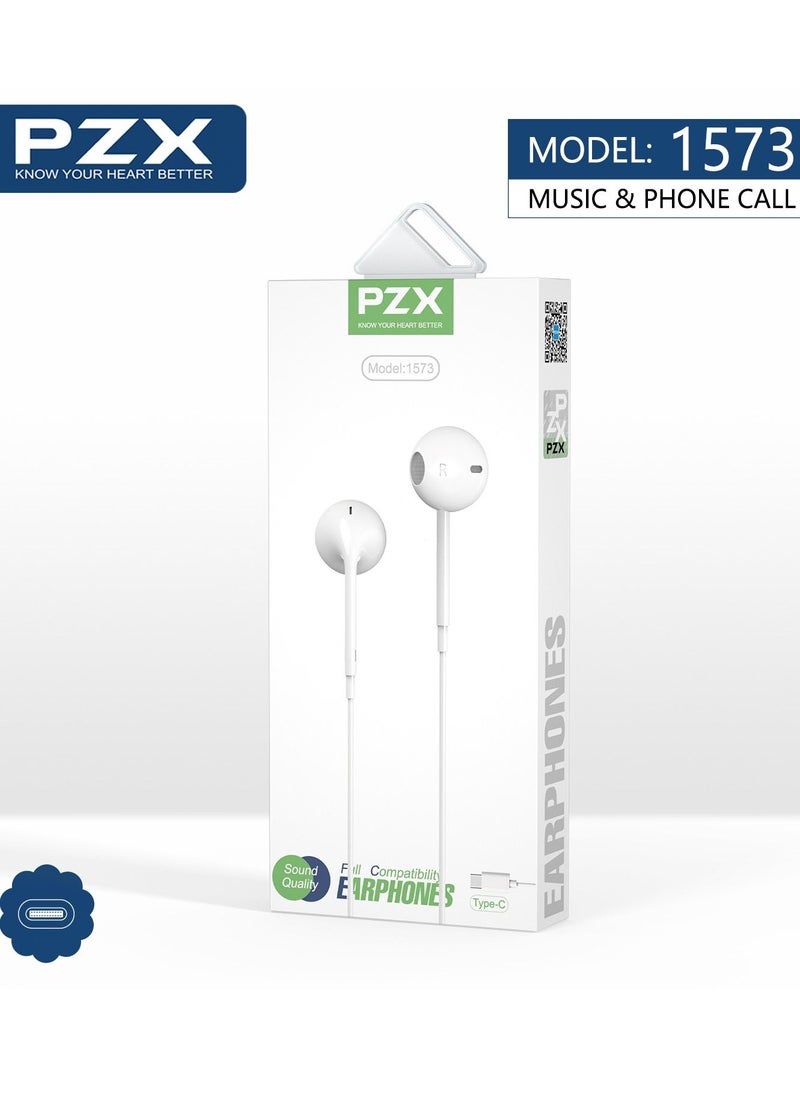 PZX - Earphone Type-c In-ear wired - Image 1