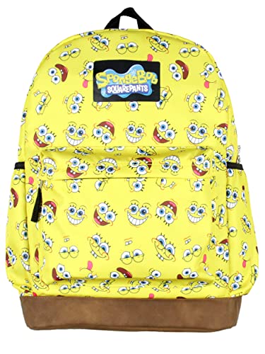 INTIMO Nickelodeon SpongeBob SquarePants Face Expressions All Over Print Backpack 16 - Image 1