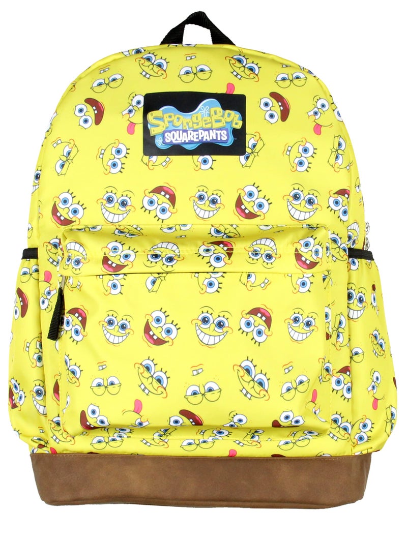 INTIMO Nickelodeon SpongeBob SquarePants Face Expressions All Over Print Backpack 16 - Image 2