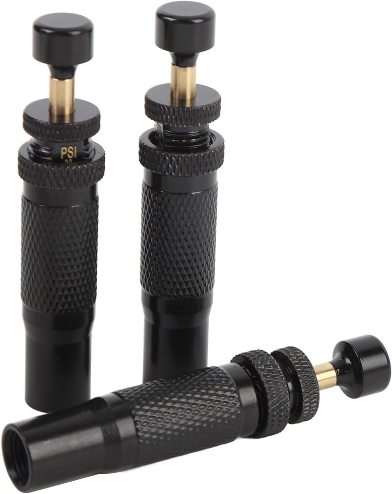 8PCS Adjustable Tire Deflator Valve Kit, Auto Stop Tire Air Down Tool with 10 to 30 PSI Range, Screw On Tyre Deflation Valves for Off Road 4x4 Trucks SUVs RVs - Image 4