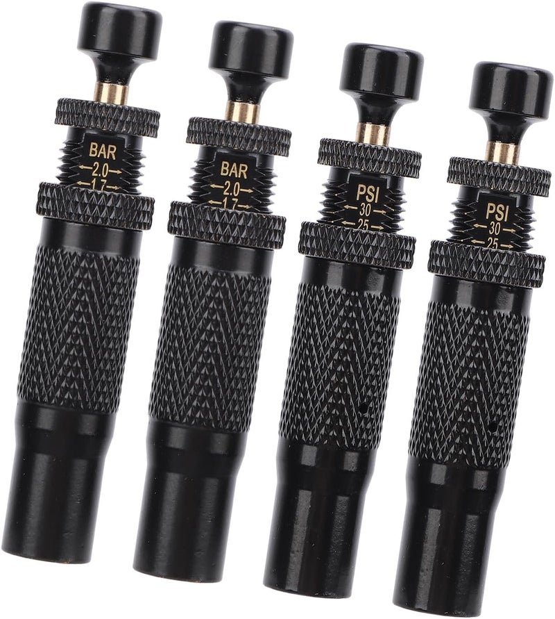 8PCS Adjustable Tire Deflator Valve Kit, Auto Stop Tire Air Down Tool with 10 to 30 PSI Range, Screw On Tyre Deflation Valves for Off Road 4x4 Trucks SUVs RVs - Image 3