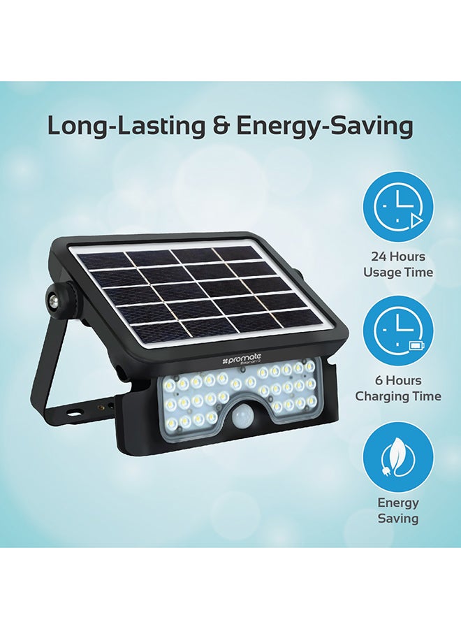 PROMATE Beacon-3 Water Resistant Solar Light White - Image 4
