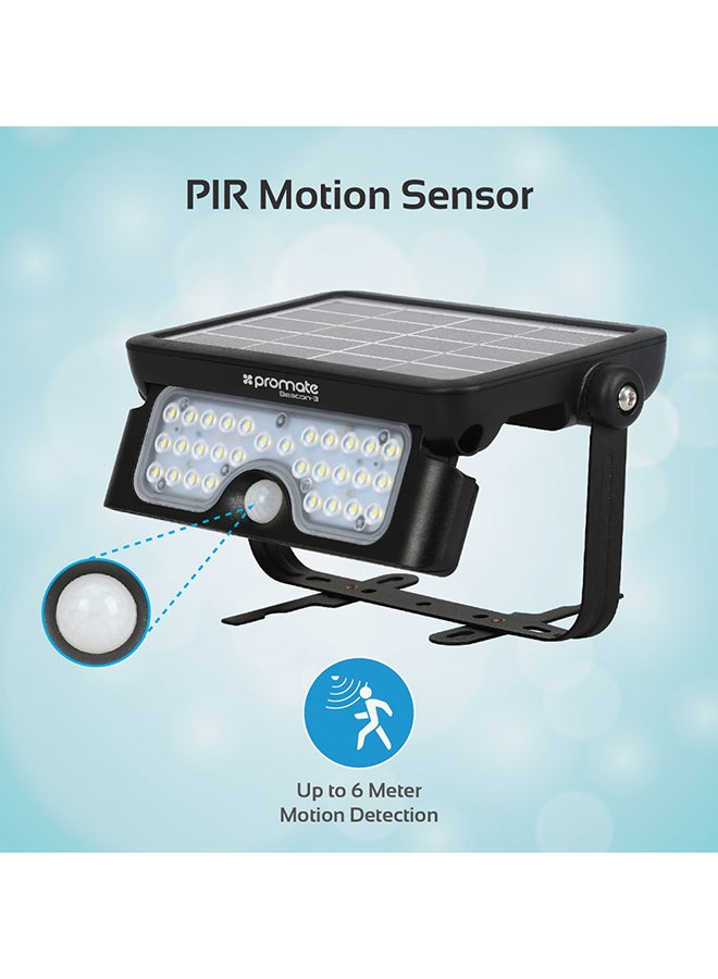 PROMATE Beacon-3 Water Resistant Solar Light White - Image 3
