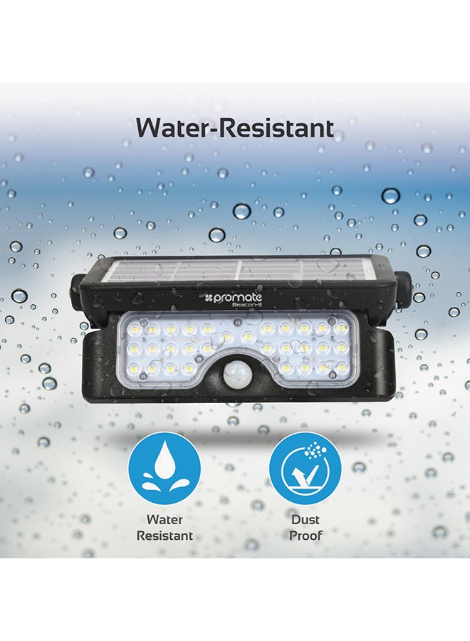 PROMATE Beacon-3 Water Resistant Solar Light White - Image 5