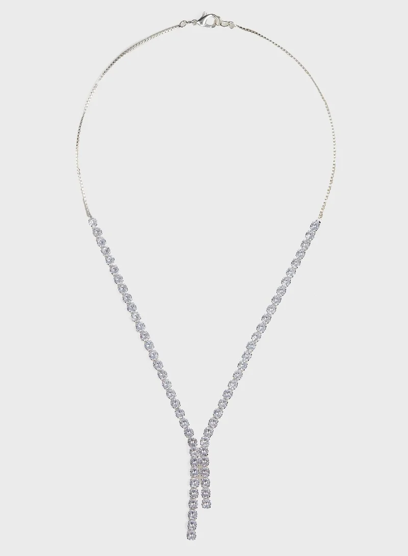 Ella Limited Edition Diamante Necklace & Earrings Set