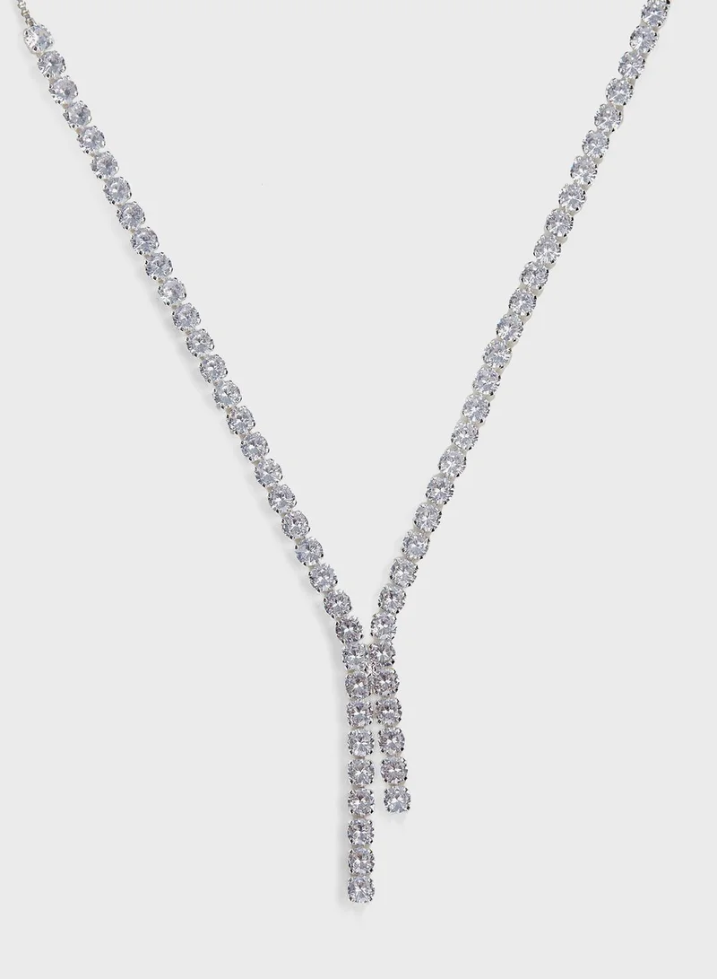 Ella Limited Edition Diamante Necklace & Earrings Set