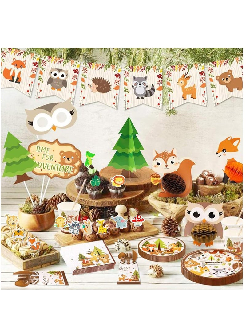 SOLARAE 60pcs Jungle Safari Animal Theme Cupcake Toppers Dessert Muffin Cake Picks Cake Decoration for Jungle Safari Themed Party Baby Shower or Birthday Party Decoration - Image 5