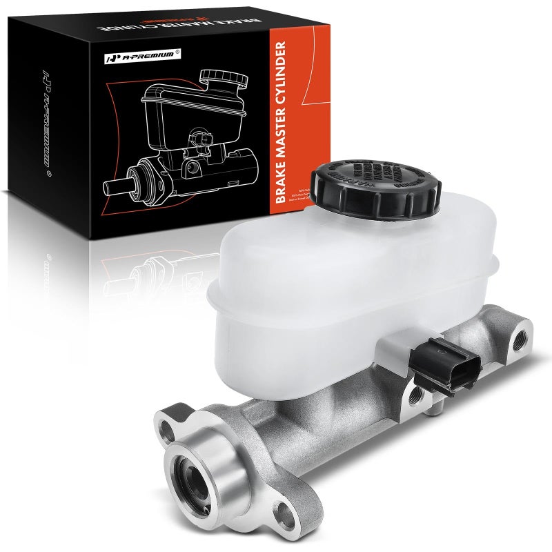APremium Brake Master Cylinder with Reservoir and Sensor Compatible with Ford Vehicles Mustang 19992003 38L Mustang 2004 38L 39L Power Brakes with Traction Control Replaces F9ZZ2140DA