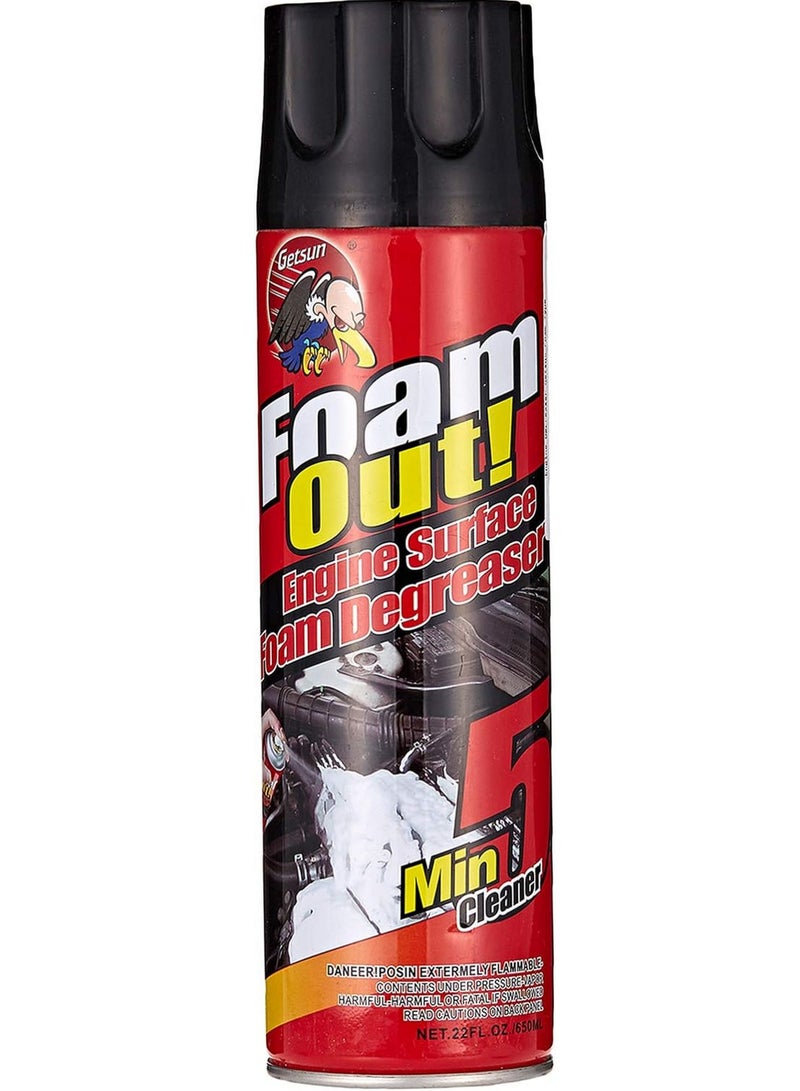 جيتسون مزيل شحوم سطح المحرك برغوة 650 مل - Image 1