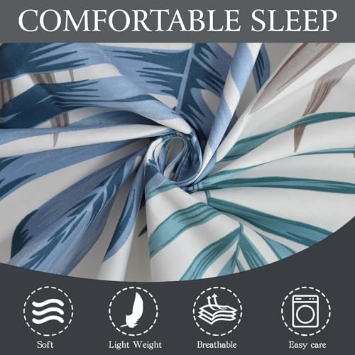 FRESH FROM LOOM Single Bed Floral Design Microfiber Single Bedsheet | Hypo-Allergenic Bedsheets/Bedcover | Wrinkle Free | Includes 1 Pillow Covers (60X90 Inches | Orange), 144 TC - Image 2