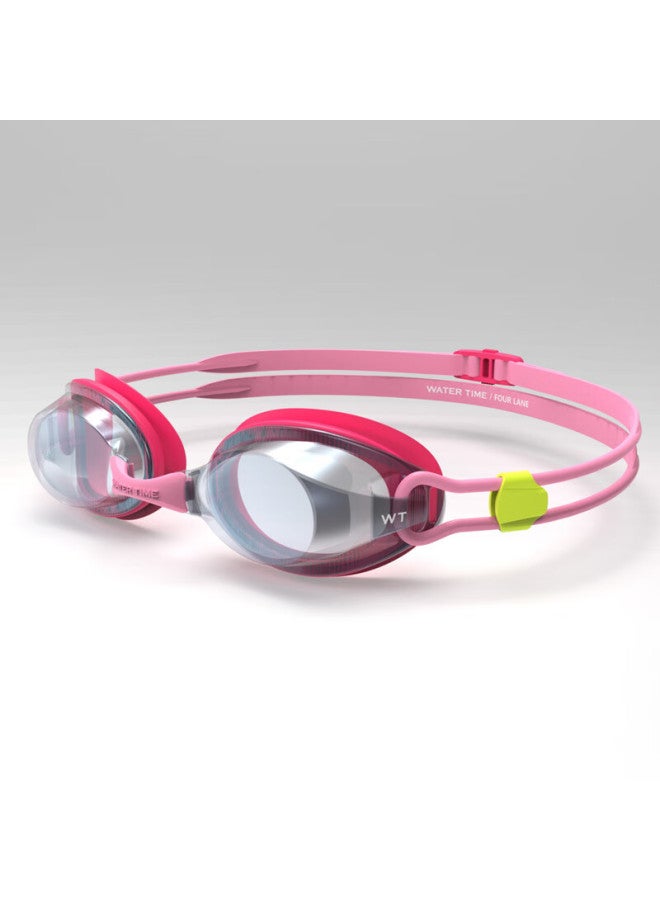 Watertime/shuichuan Children's Swimming Goggles For Ages 6-12, Coated Anti-fog Professional Swimming Gl For Ages 10-15, Starry Red - Image 4