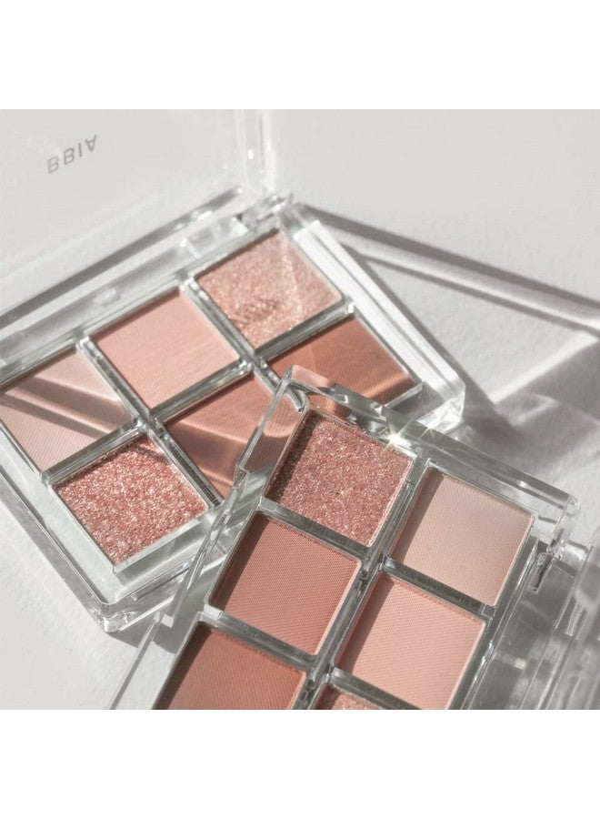 BBI@ BBIA BBIA Ready To Wear Eye Palette - Ultimate Eyeshadow Palette Blendable & Buildable Shade Soft Texture Shimmer Finish Gorgeous Pearls Daily Eye Shadow Colors Vegan Korean Eye Makeup (02 MOOD BLUSH) - Image 5