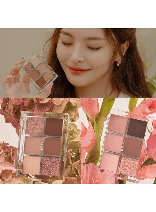 BBI@ BBIA BBIA Ready To Wear Eye Palette - Ultimate Eyeshadow Palette Blendable & Buildable Shade Soft Texture Shimmer Finish Gorgeous Pearls Daily Eye Shadow Colors Vegan Korean Eye Makeup (02 MOOD BLUSH) - Image 4