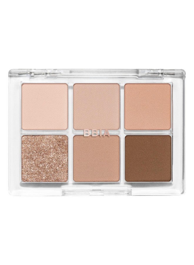 BBI@ BBIA BBIA Ready To Wear Eye Palette - Ultimate Eyeshadow Palette Blendable & Buildable Shade Soft Texture Shimmer Finish Gorgeous Pearls Daily Eye Shadow Colors Vegan Korean Eye Makeup (02 MOOD BLUSH) - Image 1
