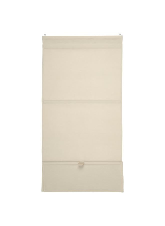 Zaboon Roman Blind, Beige, 60X160 Cm - Image 1