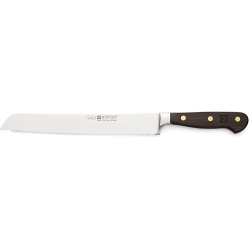 Wsthof Crafter 9 Double Serrated Bread Knife Black