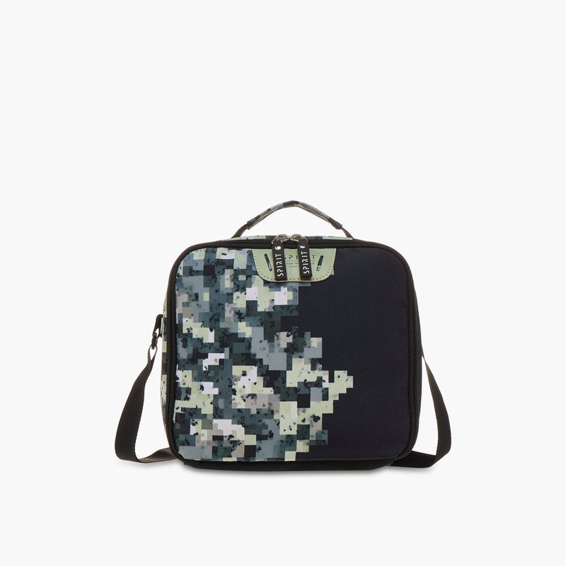 Spirit Pixel Print Lunch Bag for Kids - Image 1