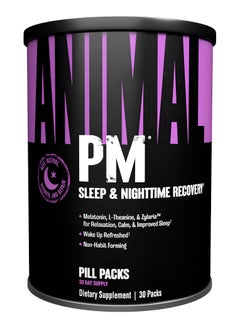UNIVERSAL NUTRITION Universal, Animal PM, Sleep & Nighttime Recovery, 30 Packs, 30 Servings  - Image 1