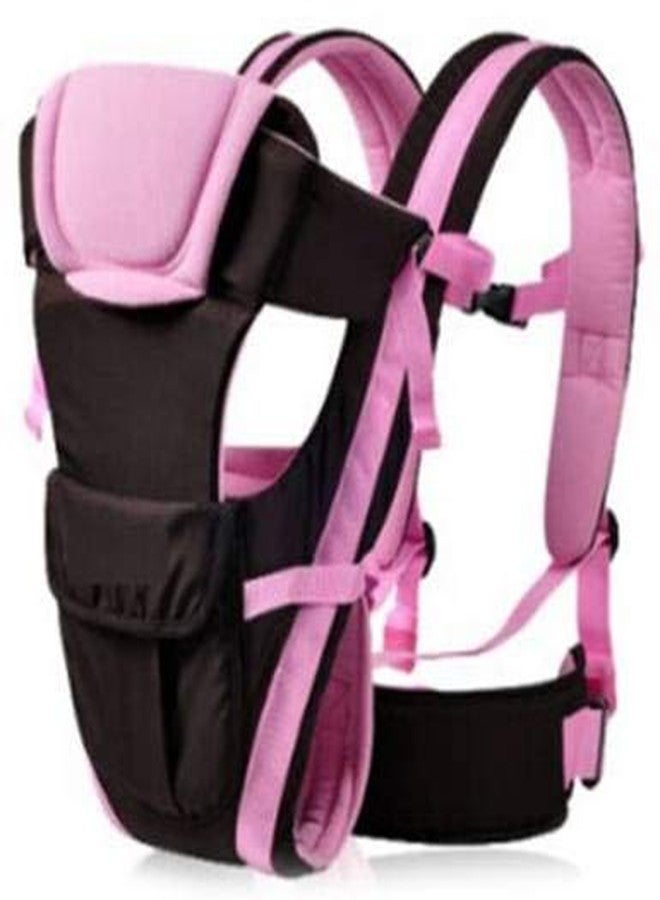 Maanit Lightweight Breathable Baby Carrier Travel Bag (Pink) - Image 1