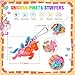 DODOLOL Unicorn Party Favors for Kids Goodie Bags Stuffers Pop Fidget Toys Bulk Its32 Pack Unicorn Toys Pinata Stuffers Birthday Party Favors 48812 Bubbles Small Kids Mini Classroom Prizes Pop keychain It - Image 2