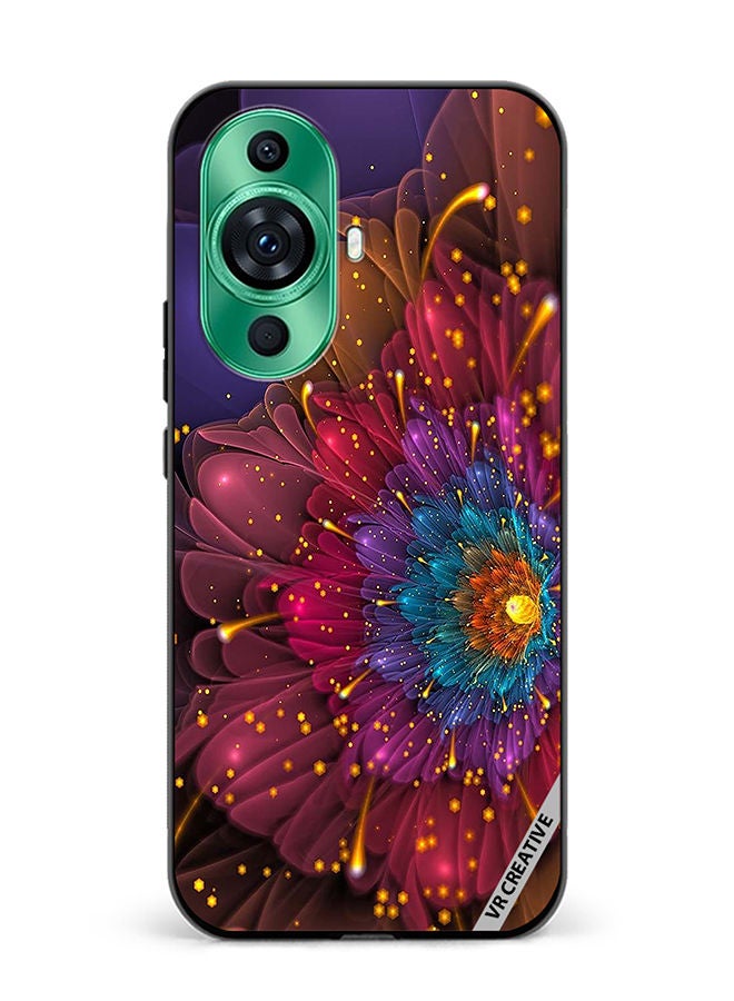 VR CREATIVE Protective Case Cover For Huawei nova 11 Pro Flower Design Multicolour - Image 1